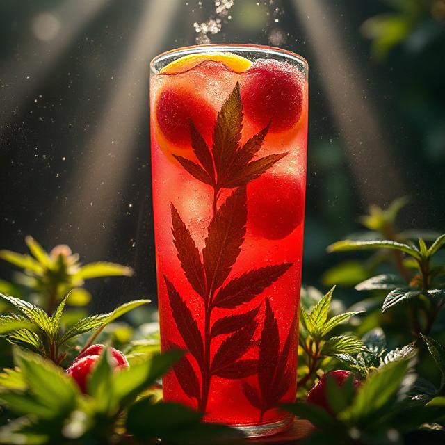 D9 Infused Raspberry Lemonade