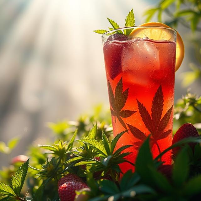 D9 Infused Strawberry Lemonade