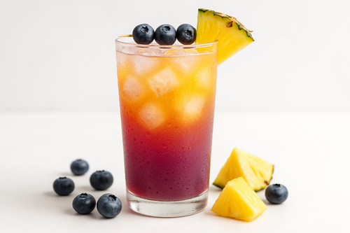 Blueberry Pineapple Probiotic Lemonade